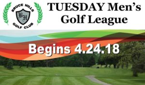 Men golf league Tuesday